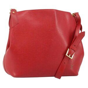 LOUIS VUITTON Epi Mandala MM Shoulder Bag Red